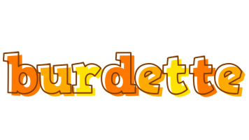 Burdette desert logo