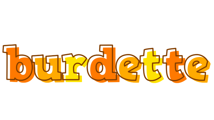 Burdette desert logo