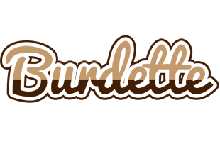 Burdette exclusive logo