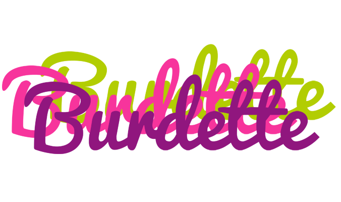 Burdette flowers logo