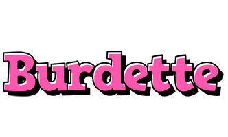 Burdette girlish logo