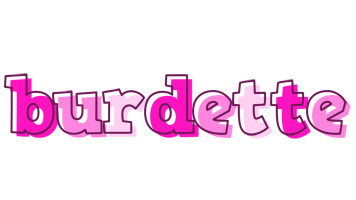 Burdette hello logo