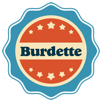 Burdette labels logo