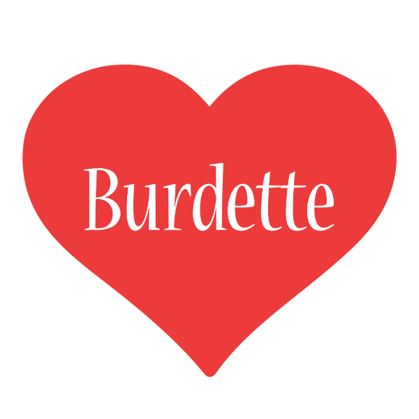 Burdette love logo