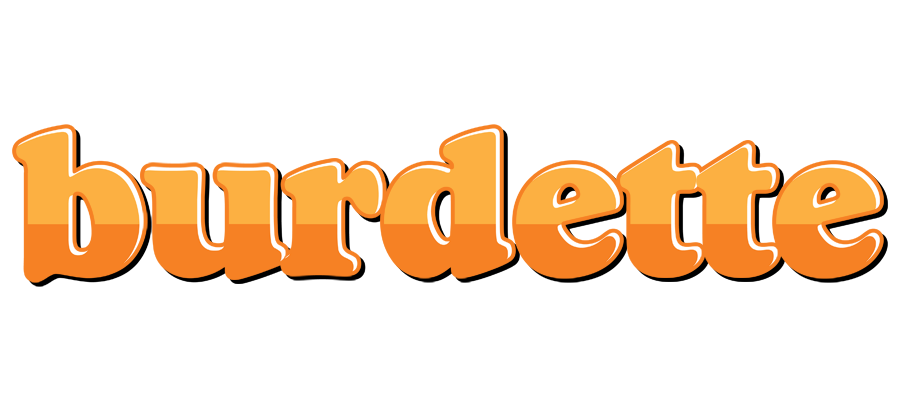 Burdette orange logo