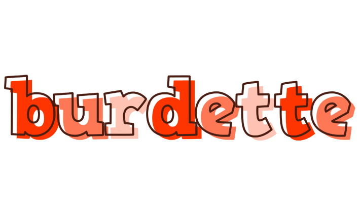 Burdette paint logo