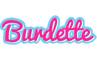 Burdette popstar logo