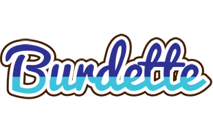 Burdette raining logo