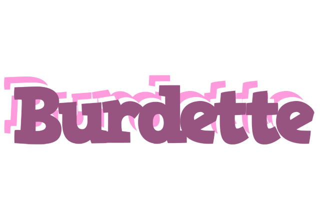 Burdette relaxing logo