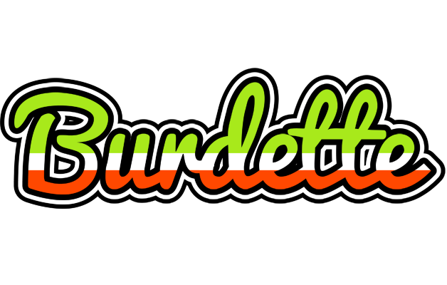 Burdette superfun logo