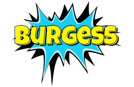 Burgess amazing logo