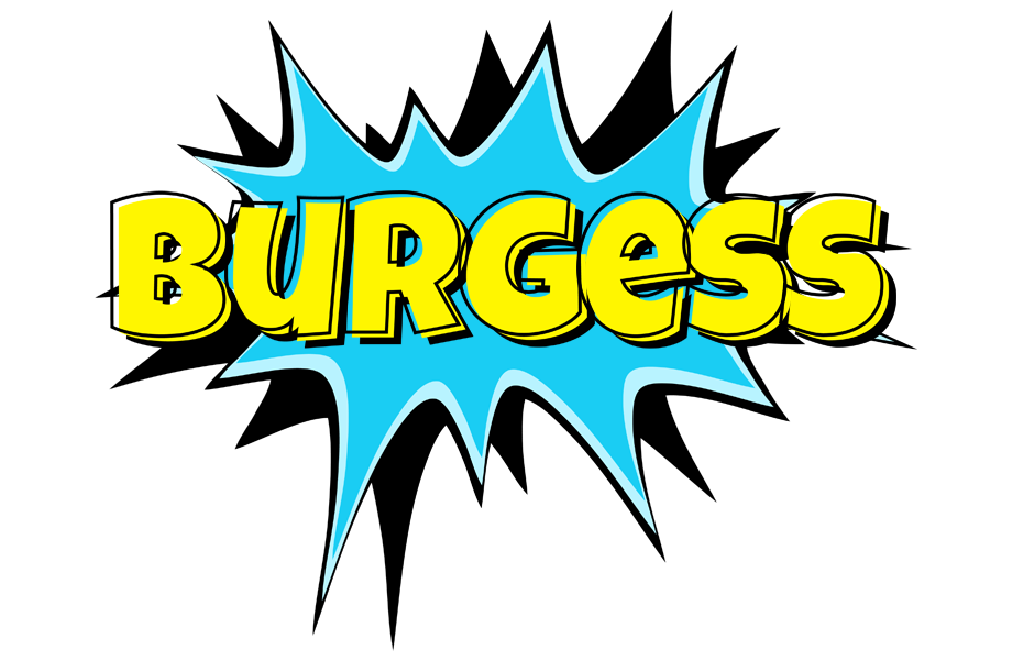 Burgess amazing logo