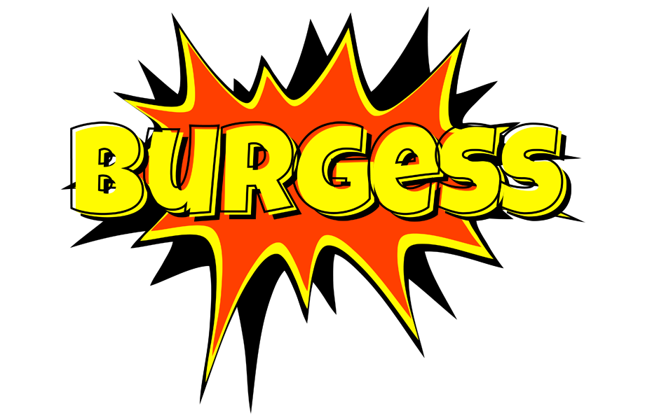Burgess bazinga logo