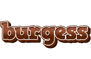 Burgess brownie logo