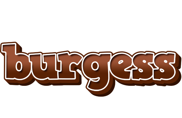 Burgess brownie logo