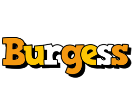 Burgess cartoon logo