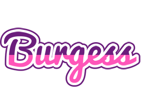 Burgess cheerful logo