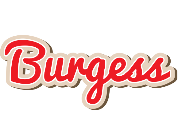 Burgess chocolate logo