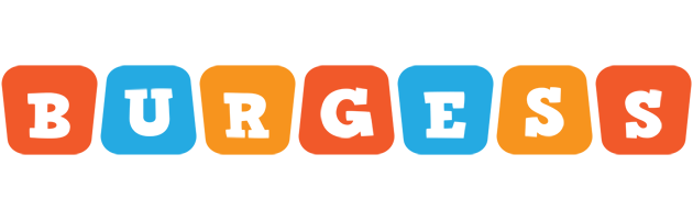 Burgess comics logo