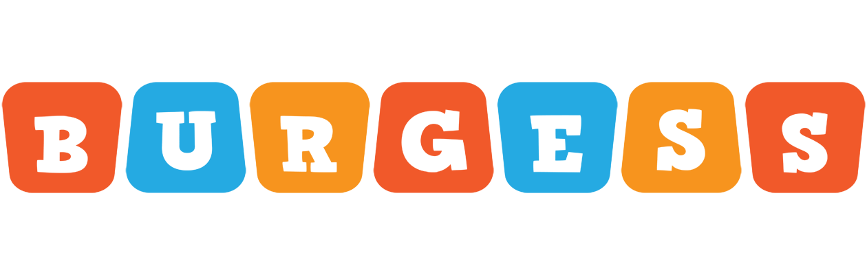 Burgess comics logo