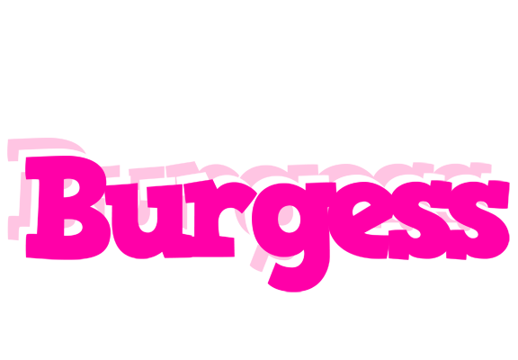 Burgess dancing logo
