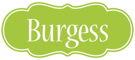 Burgess family logo