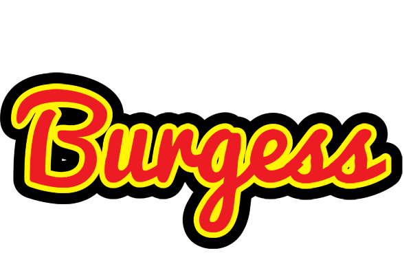 Burgess fireman logo