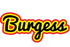 Burgess flaming logo