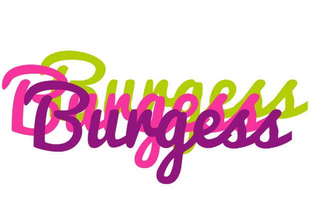 Burgess flowers logo