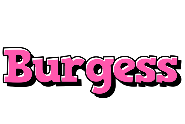 Burgess girlish logo