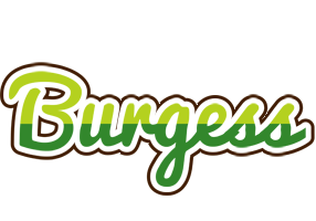 Burgess golfing logo