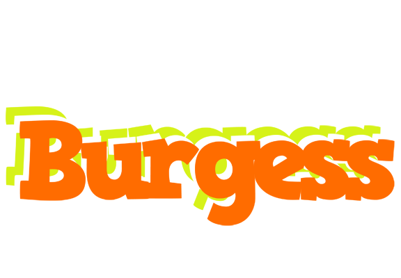 Burgess healthy logo