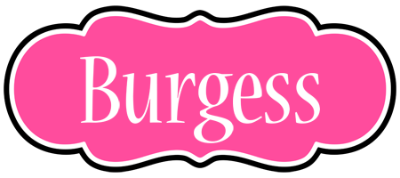 Burgess invitation logo