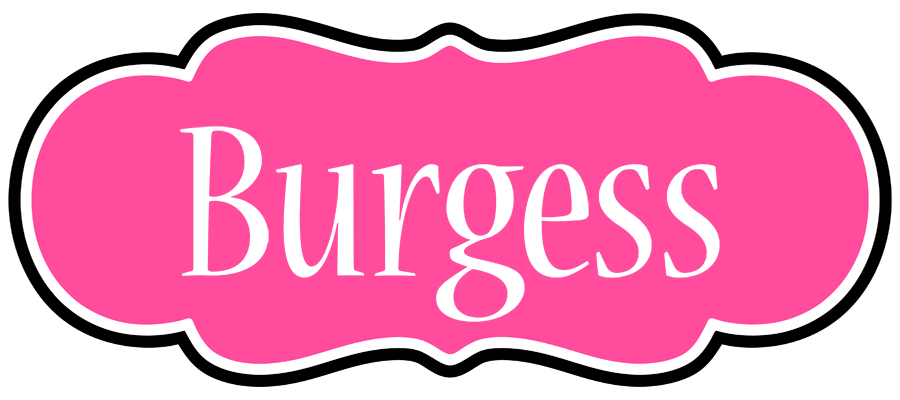 Burgess invitation logo