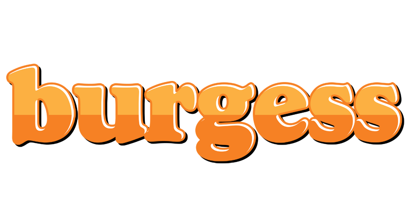 Burgess orange logo