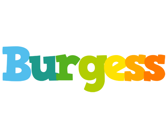 Burgess rainbows logo