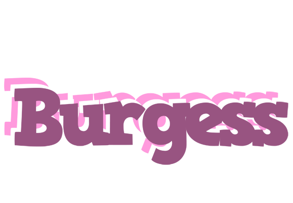 Burgess relaxing logo