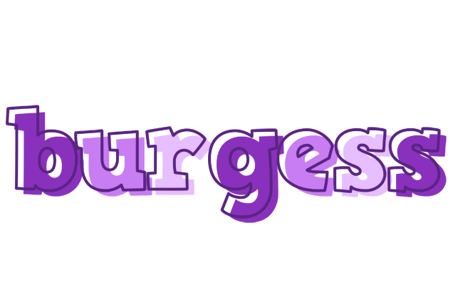 Burgess sensual logo