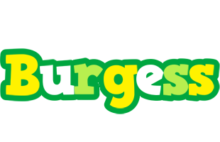 Burgess soccer logo