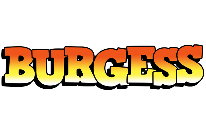 Burgess sunset logo