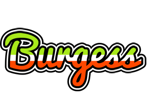 Burgess superfun logo