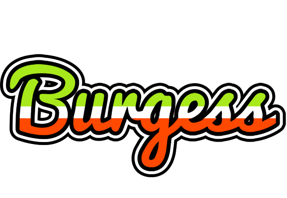 Burgess superfun logo