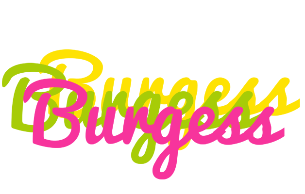 Burgess sweets logo