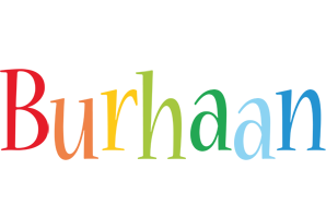 Burhaan birthday logo