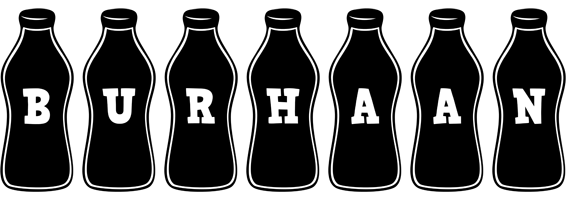 Burhaan bottle logo