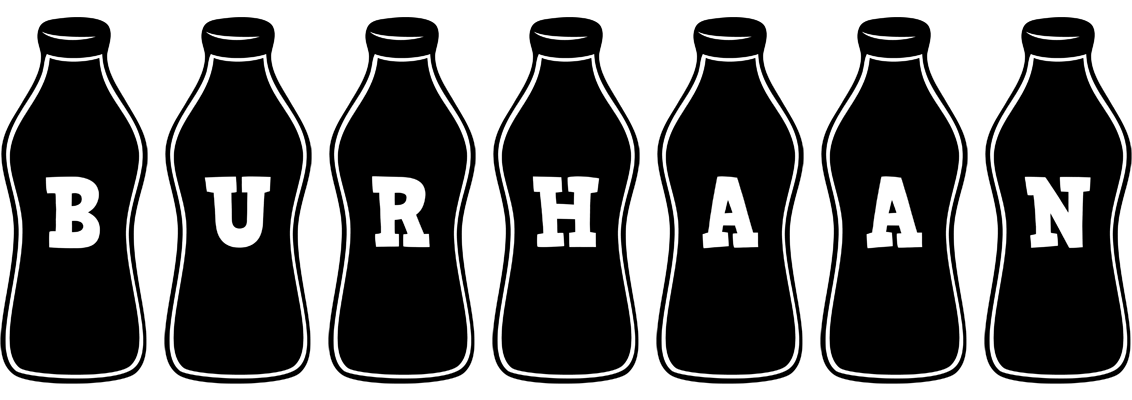 Burhaan bottle logo