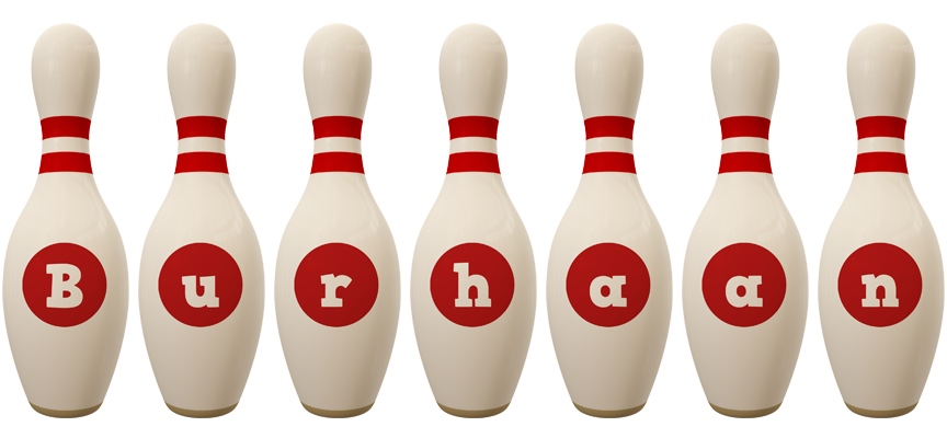 Burhaan bowling-pin logo
