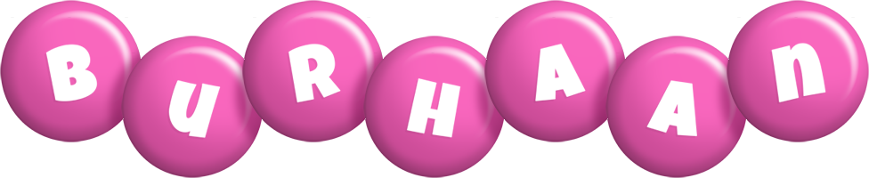 Burhaan candy-pink logo