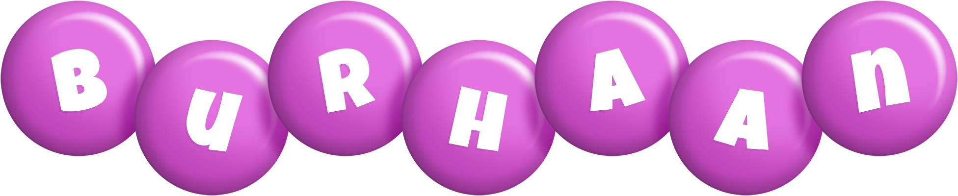 Burhaan candy-purple logo
