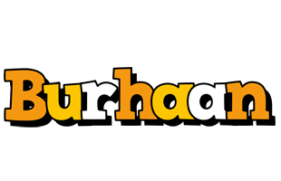 Burhaan cartoon logo